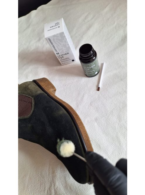 Bőrfesték - Velur. Nubuk, Analin 75ml Fekete (Több Szín)